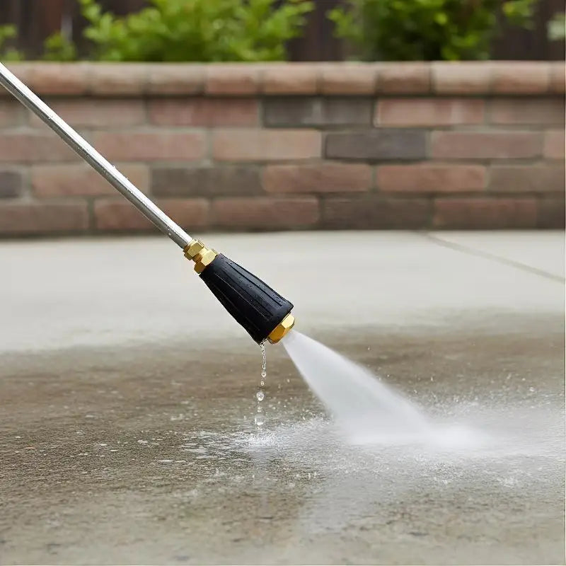 Ceramic Valve Pressure Washer Turbo Nozzle 360 Rotating 1 4 Quick Qme