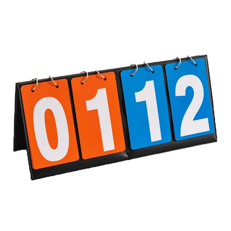 Scoreboard Tabletop Score Keeper Portable Basketball Counter Qme