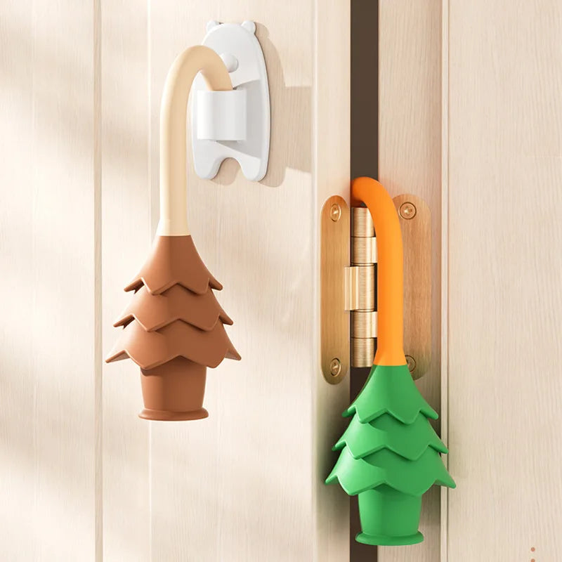Child Safety Anti-Pinch Hand Door Lock Clamp Hanging Door Stopper Card Type - Prevents Closing for Extra Security Qme