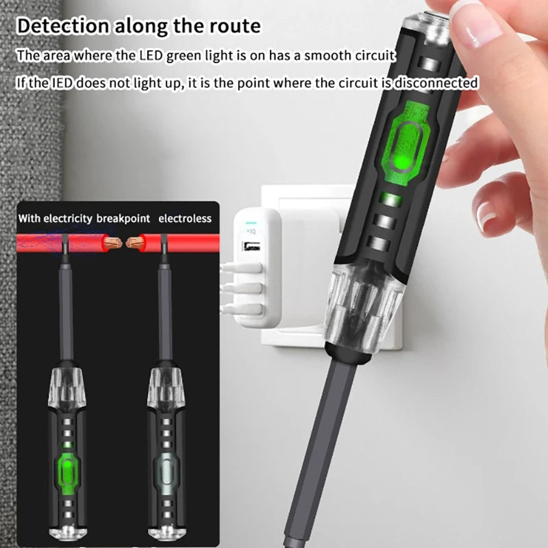 B05 Screwdriver Kit Word/cross Screwdrivers Indication Pen Meter Electric Pencil Electrician Tester Pen Tools Qme