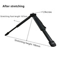 Universal Photography ABS Tripod 1 4 Screw Mount Foldable Extendable Qme Default Title