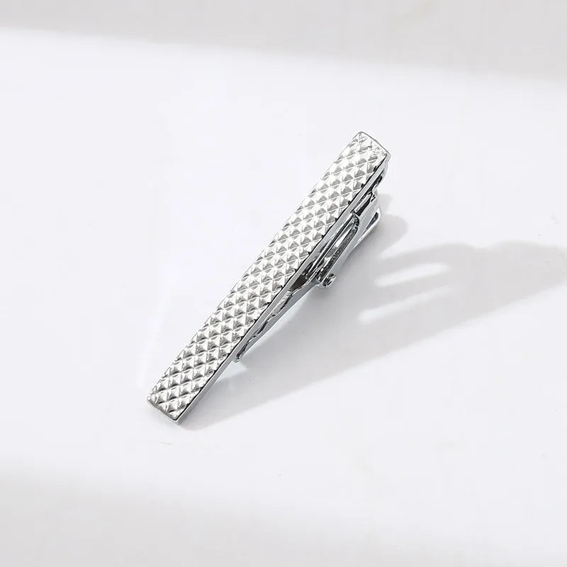 4CM Tie Clips for Men Tie Kit Pin Firm Men's Tie Clip LD08 Qme 4