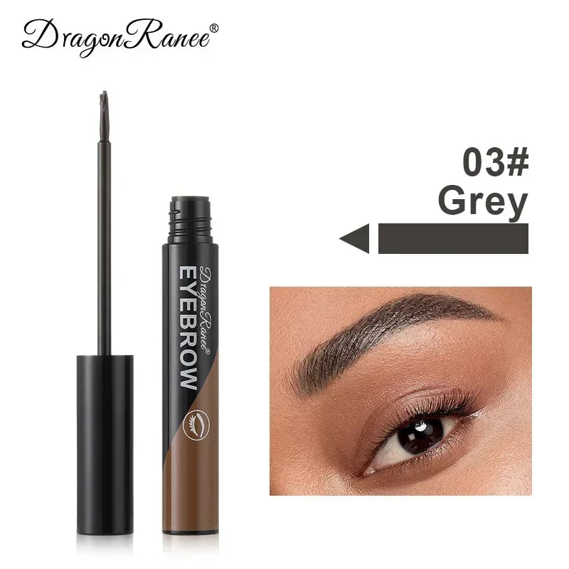 Black Brown Peel-off Eyebrow Gel Tint Makeup Waterproof Lasting Eye Brow Enhancers Liquid Gel Tear Wear Easy Natural Brow Tattoo Qme 3 Grey