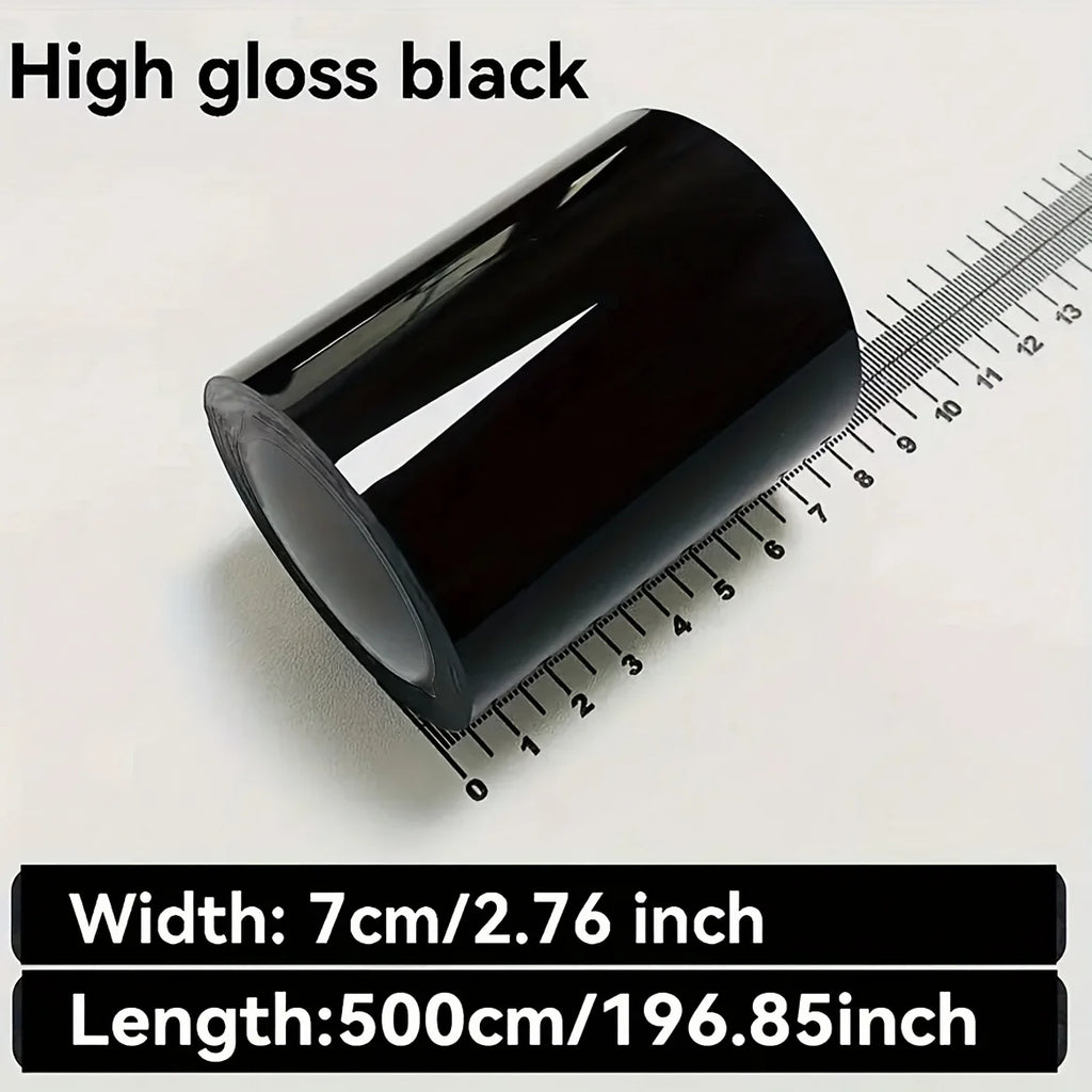 Car Door Edge Protective Film Glossy Surface, Packaging Tape, with Self-Adhesive Universal, Car Window Decorative Film Tape Qme