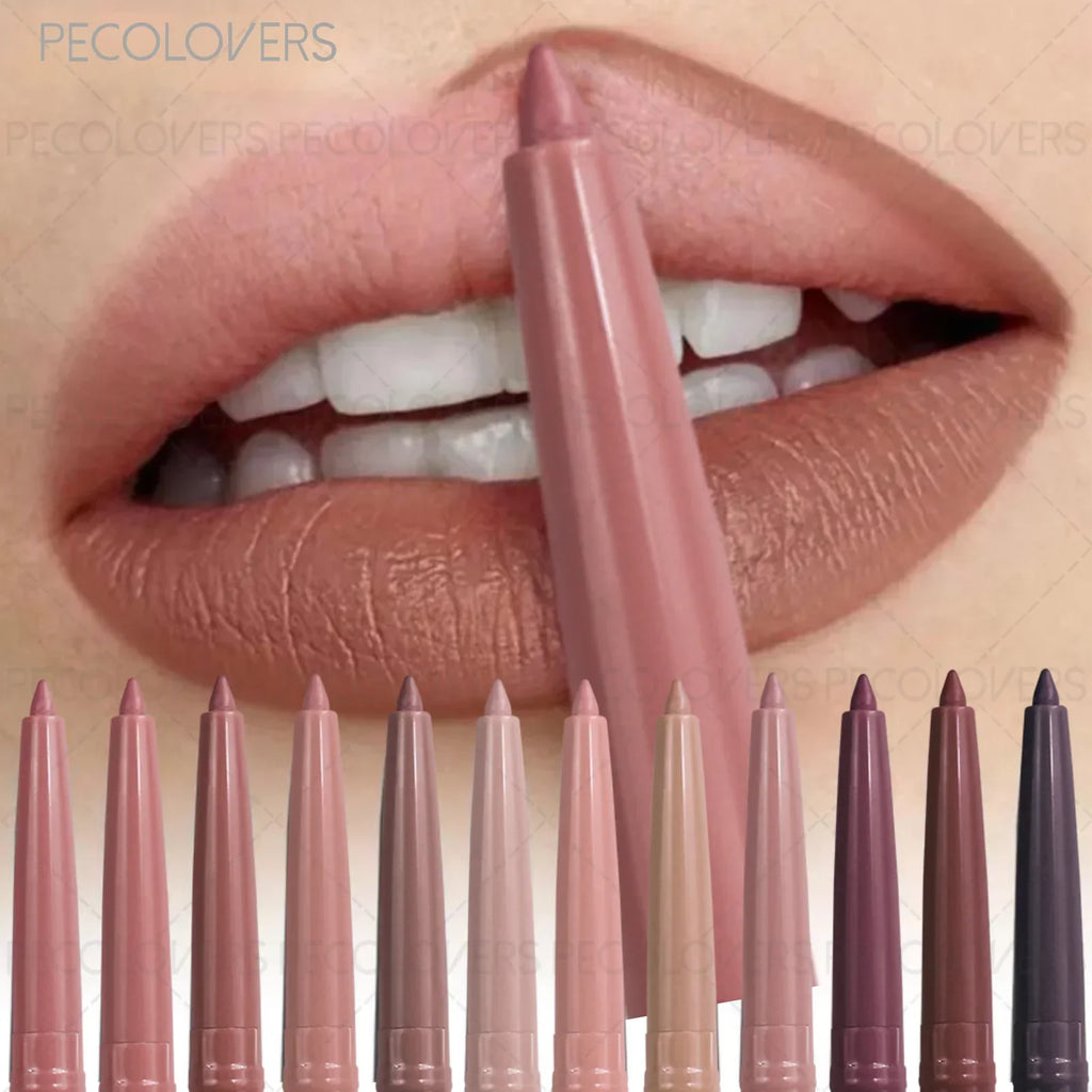 Matte Lip Liner Lipstick Pen Waterproof Long-lasting Non-sticky Qme