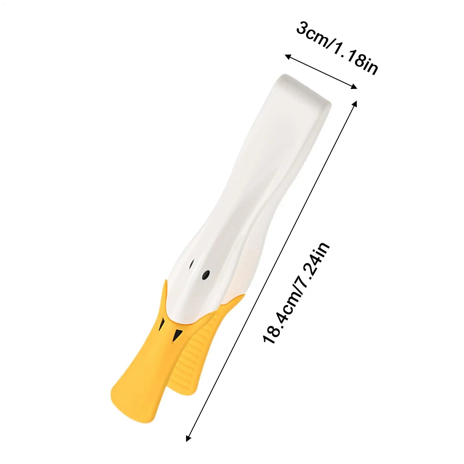 Creative duckbill silicone clip kitchen food clip commercial high temperature resistant barbecue tool kitchen tongs for cooking Qme