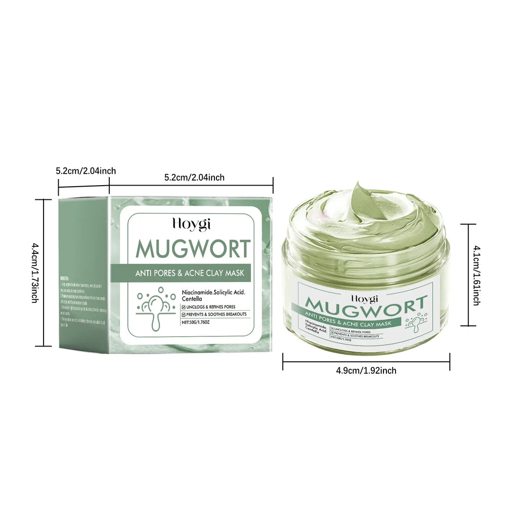 Face Clean Mask Pore Shrinking Oil Control Deep Cleansing Exfoliating Acne Treatment Moisturizing Blackhead Remover Mud Mask Qme