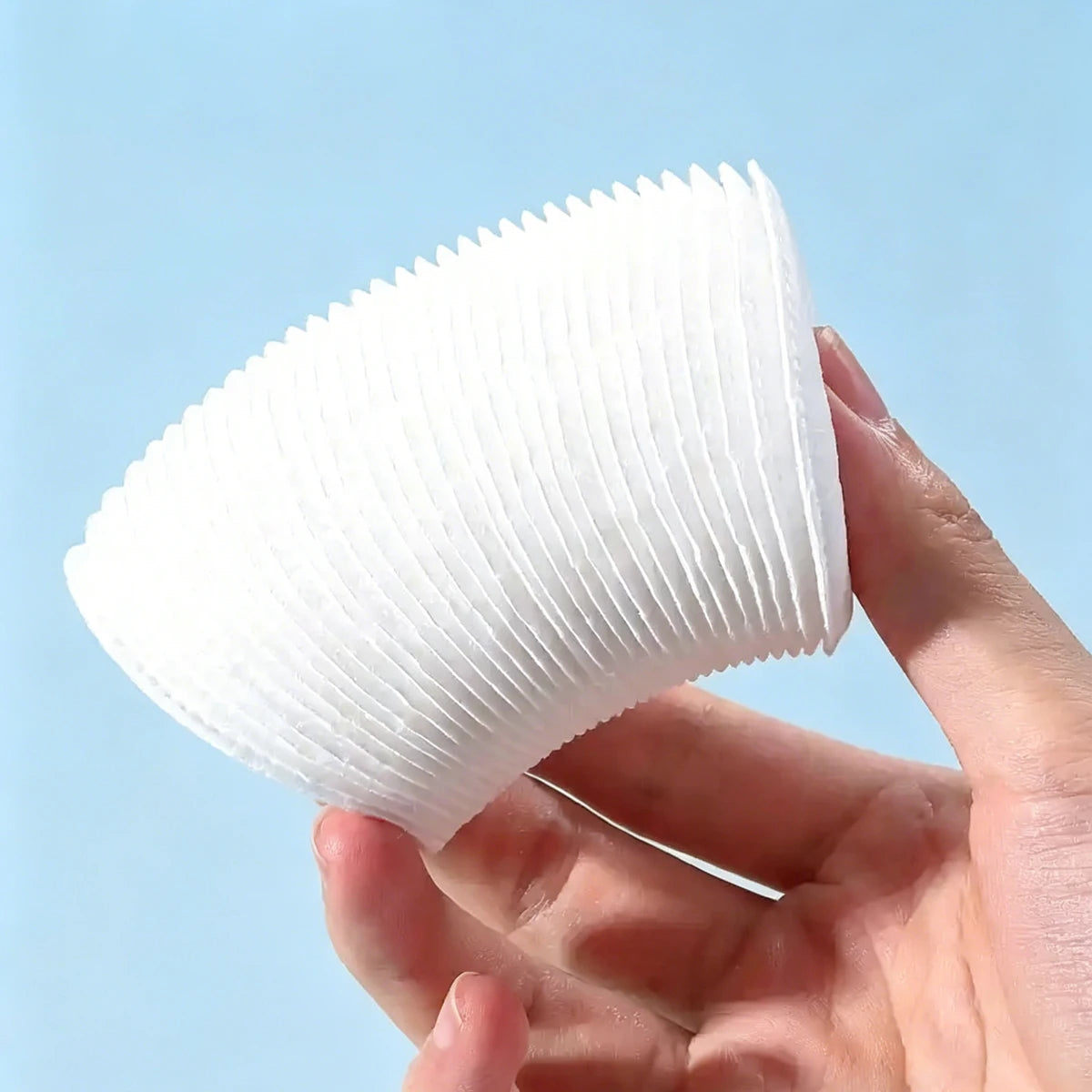 Makeup Remover Pads Thick Round Three-layer Extra Removing Eye Face Qme