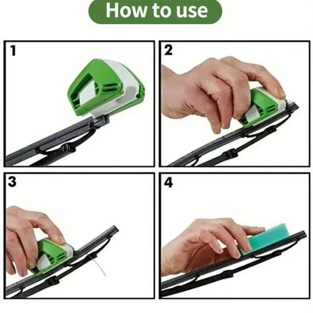 Car Wiper Repair Tool Regroove Tool Trimmer Restorer Windscreen Wiper Blade Wiperblade Cutter Rubber Universal Car Accessories ﻿ Qme