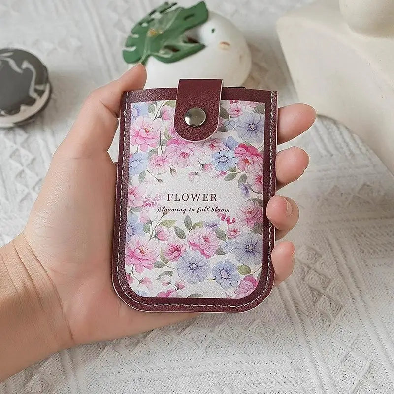 Portable Adorable Pull-out Card Holder Multiple Slots ID Bank Bus Qme 04