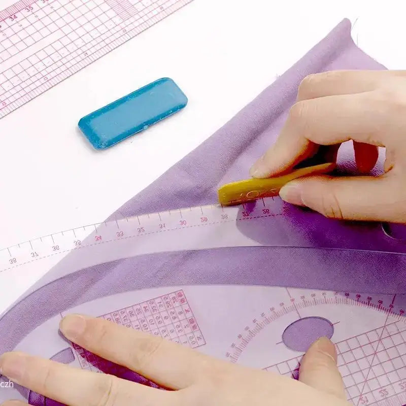 Clothing Sewing Ruler French Curve Flexible Tailoring Templates Qme