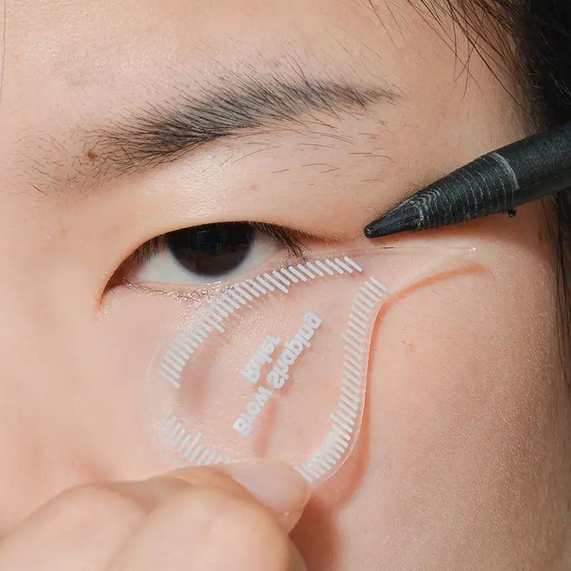 Tear-drop Arch Brow Mapping Tool Rapid Shaping Template PMU Eyebrow Qme