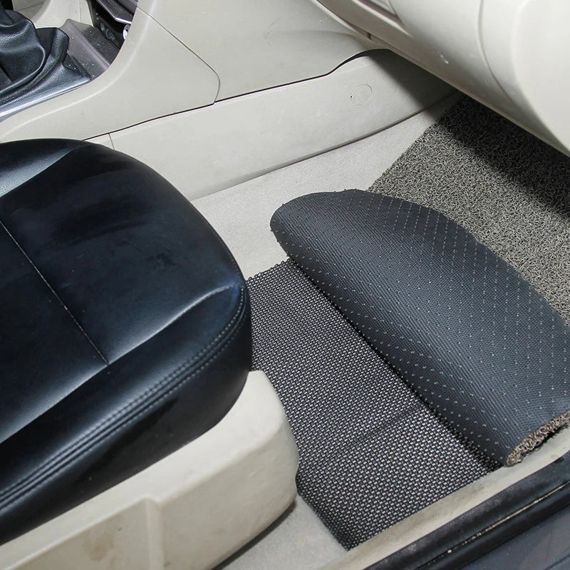 Car Trunk Mat Non-slip Soft DIY Cutting Easy Clean Outsize Mesh Qme