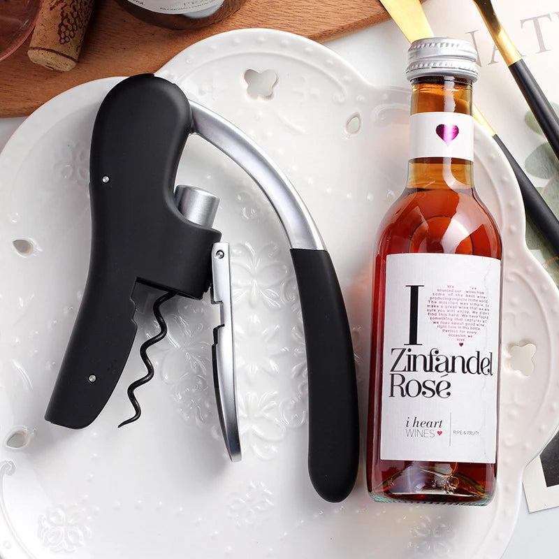 Red Wine Bottle Opener Household Red Wine Driver Creative Multi Functional for Wine Opening and Pressing Bar Party Accessories Qme