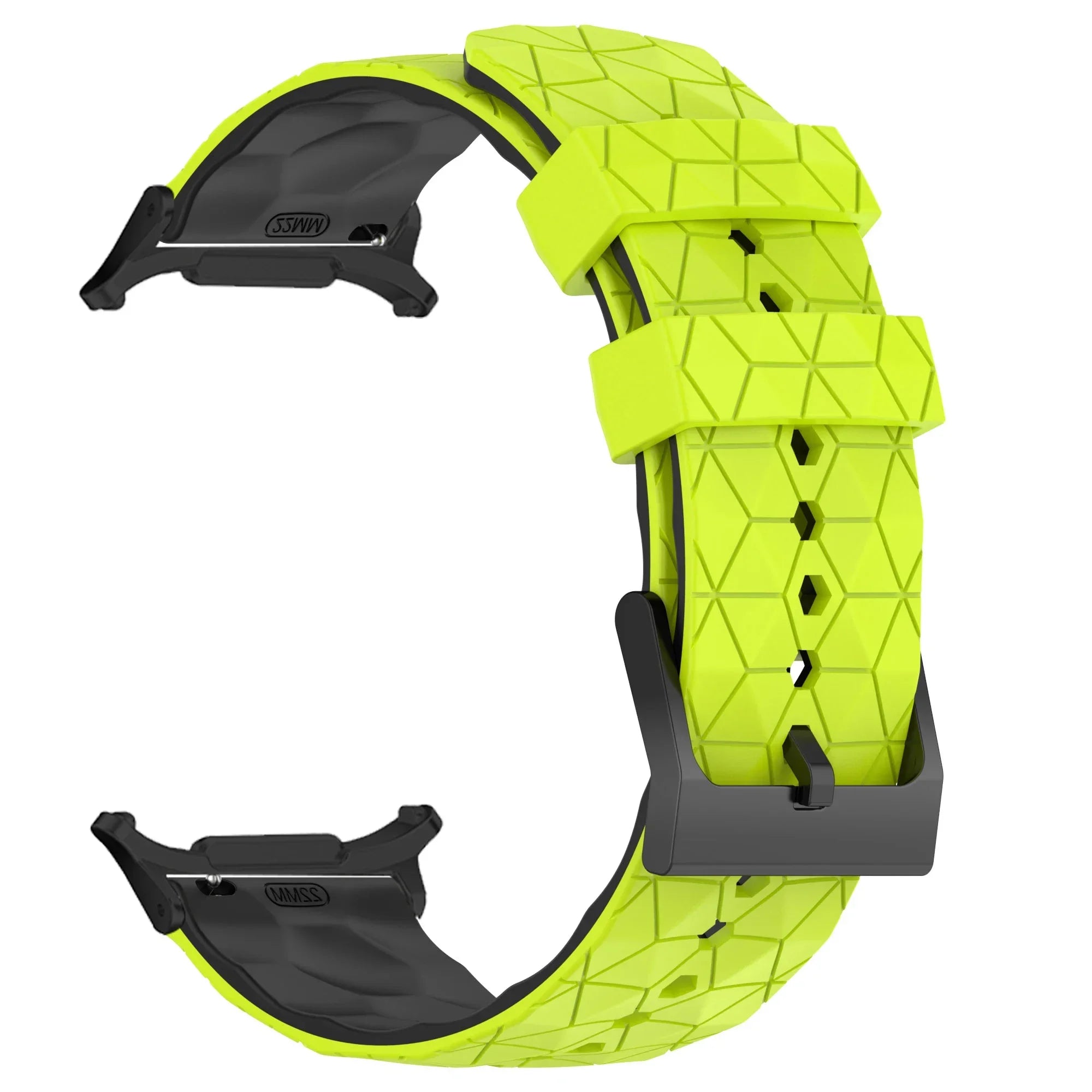 Sports Silicone Strap for Samsung Galaxy Watch 7 Ultra 47mm Soft Watchband Quick Fit Bracelet for Galaxy Watch 7 Ultra Wristband Qme