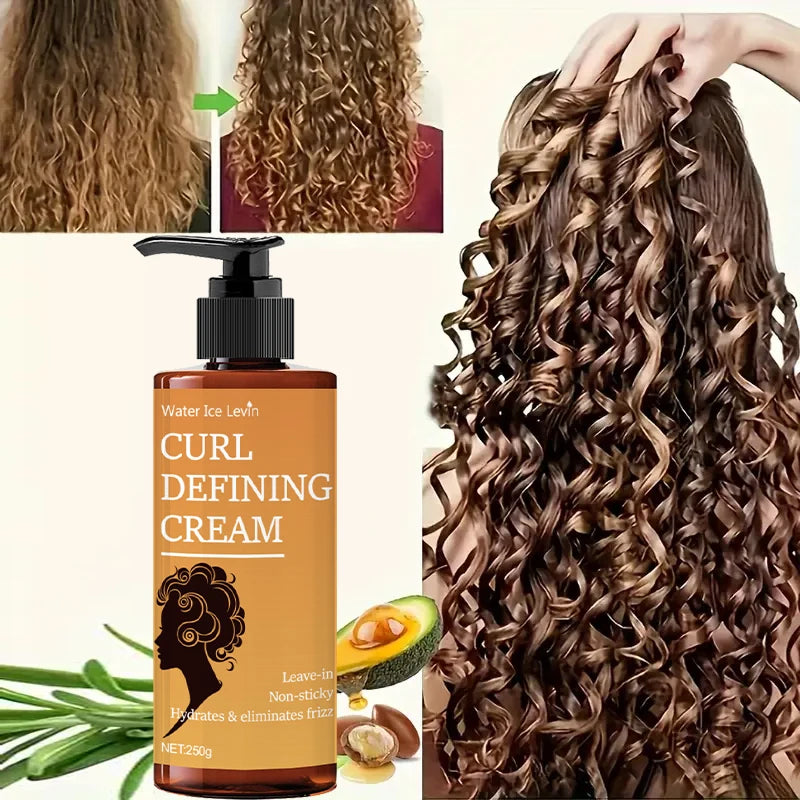 250g of Elastin Suitable for Curly Hair, Moisturizing, Volumizing, and Long-Lasting Hair Care, Curly Hair Elasticity Essence Qme