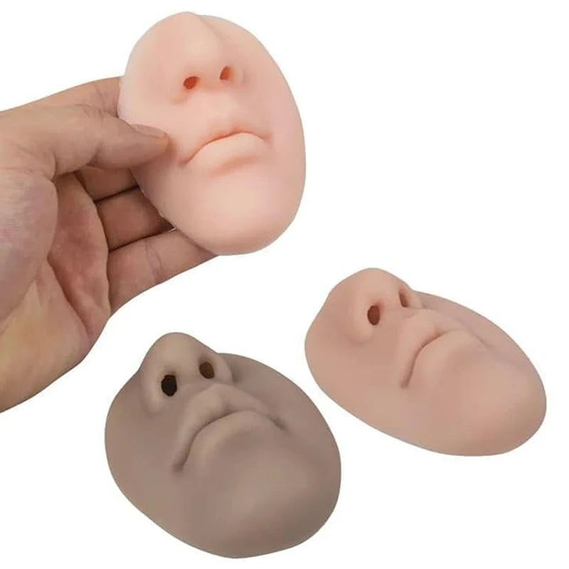 Kitchen Gag Realistic Nose Shape Wall-mounted Soap Dispenser Silicone Qme