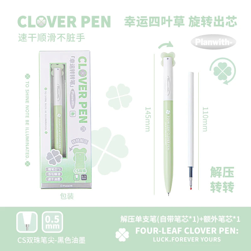 TIANZI Needle Type Gel Ink Pens Blue/Green 0.5mm Liquid Ballpoint Pen Students Stationery School Office Writing Tool Qme B Multi-Colored