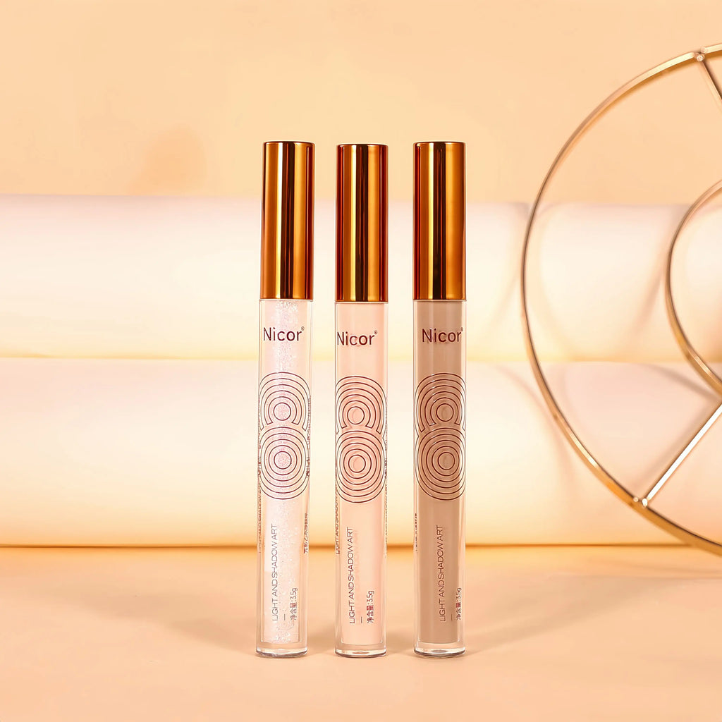 Gloss Concealer Beauty Stick Easy Use Suitable Beginners Waterproof Qme