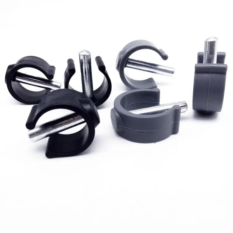 Versatile C-shape Cane Holder Clips Seniors Mobility Aids Crutch Qme