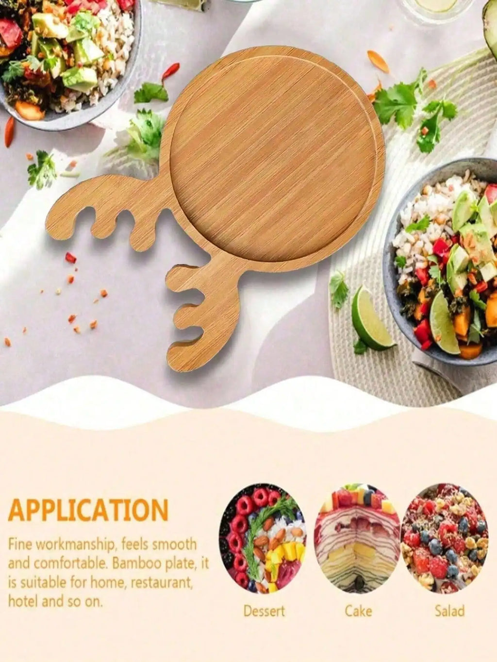 Reusable Christmas Wooden Tray Deer Antler Shaped Coasters Suitable Qme