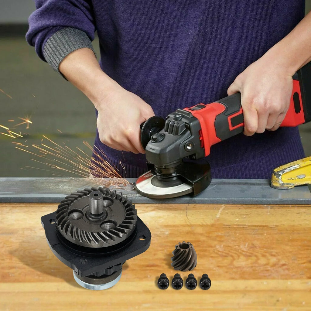 1Set Angle Grinder Gear Assembly Suitable For Bosch For GWS6-100 Grinding Machine 68mm Angle Grinder Gear Qme