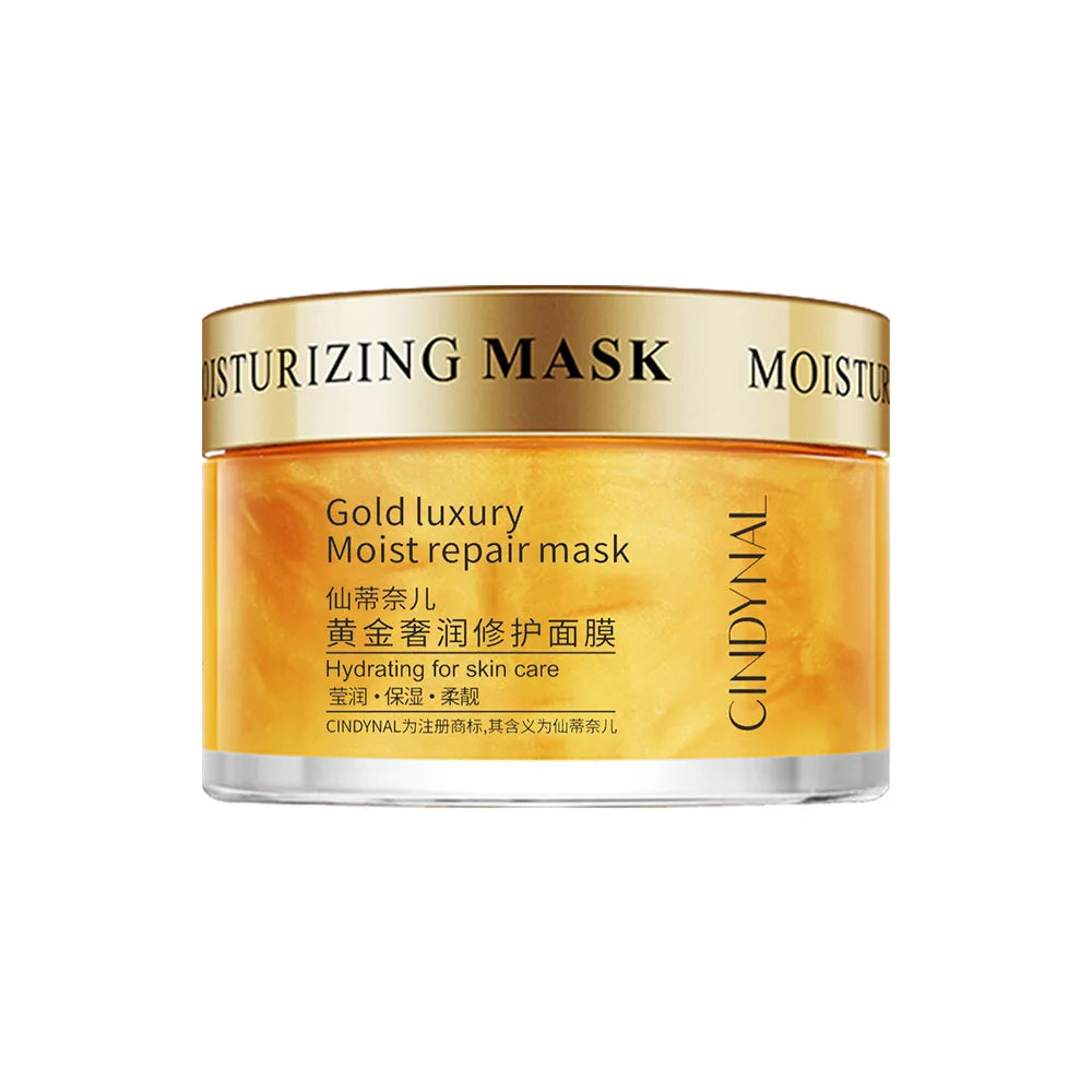 Golden Face Cream Collagen Moisturizer Moisturizing Sleeping Mask Qme Gold Cream