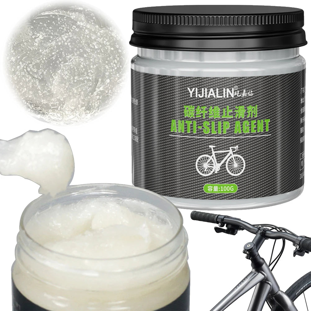 100g/10g Carbon Fiber Anti Slip Paste Lubricant Multifunctional Bicycle Carbon Grease Bicycle Assembly Grease Anti Slip Paste Qme