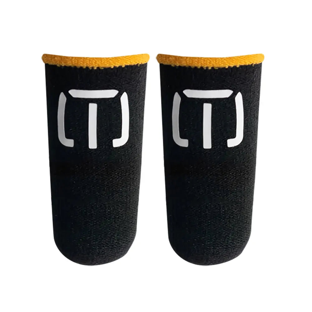 1Pair Touch Screen Shoot Aim Finger Cot Finger Glove Fingertips Cot Breathable Gaming Touchscreen Finger Cover for Mobile Gaming Qme C1