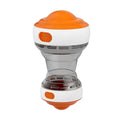 Chew Tooth Healthy Ball Suitable All Breed Dog Puzzle Rolling Leak Qme Orange