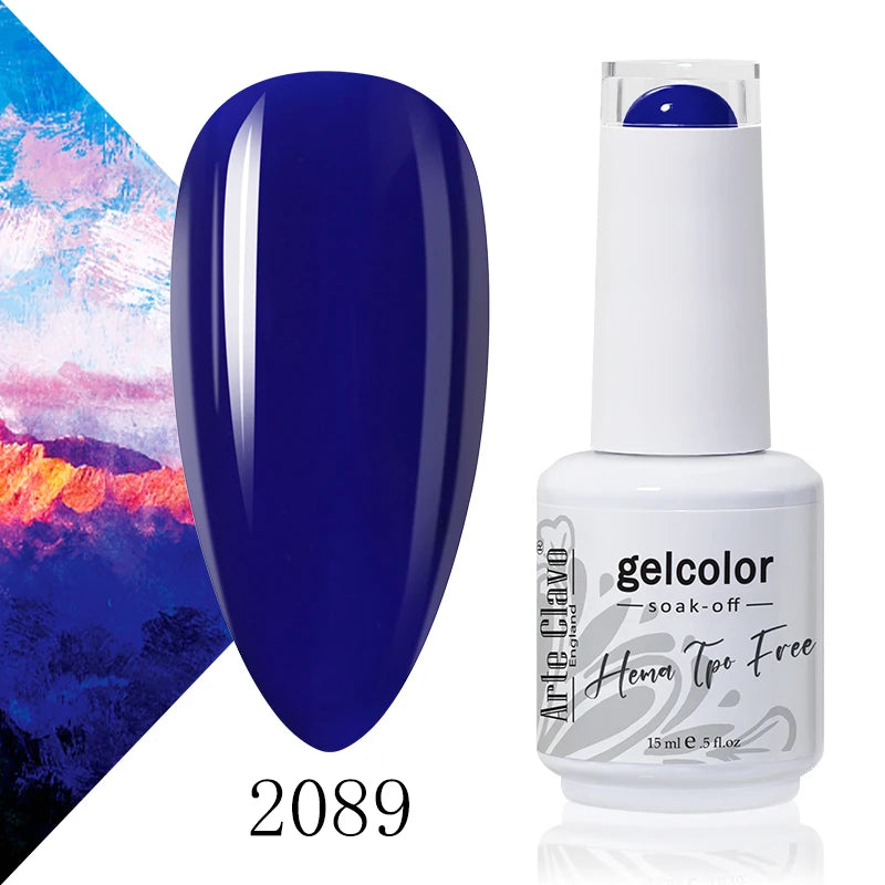Arte Clavo Blue Nails Candy Party Nude Gel Nail Polish 2026 Mint