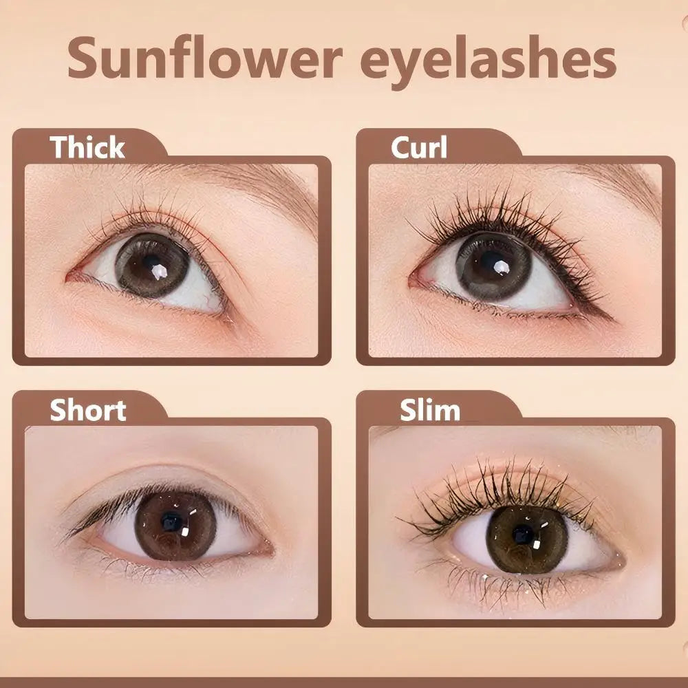 GECOMO Butterfly Flying Volume Mascara Curl Long-lasting Makeup Thin Qme