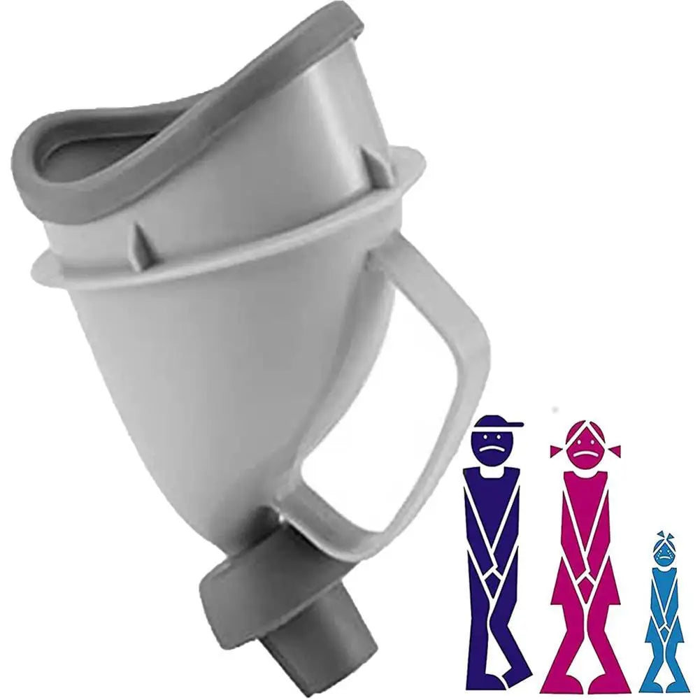 Outdoor Car Camping Toilet Male Female Urinal Funnel Urine Funnel Peeing Emergency Traffic Portable Toilet Camping Equipment Qme