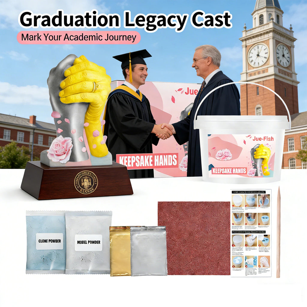 Hand Model DIY Clone Powder Enhancing Emotions Promoting Communication Anniversary Gift Festival Commemoration 3D Hand Model Set Qme
