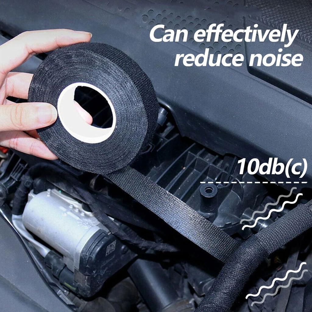 High-Temperature Resistant Velvet Cloth Tape - Shock Absorbing & Soundproofing Super Adhesive Electrical Insulation Tape Qme