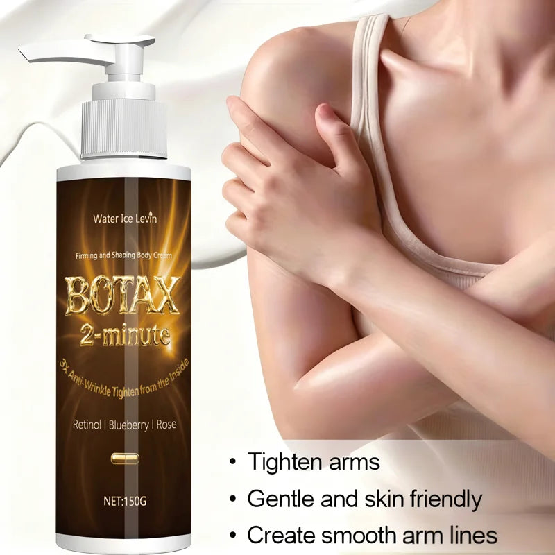 3x Anti-Wrinkle Firming Body Cream with Retinol, Blueberry & Rose for Results in 2 Minutes. Qme