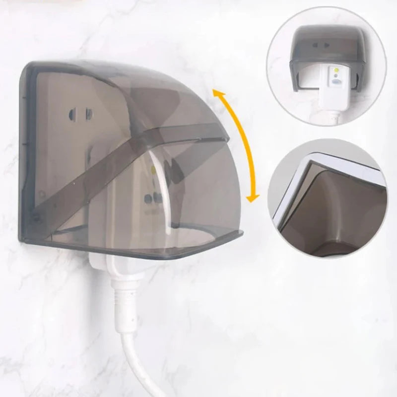 86 Outdoor Socket Protective Cover Bathroom Electric Plug Waterproof Qme