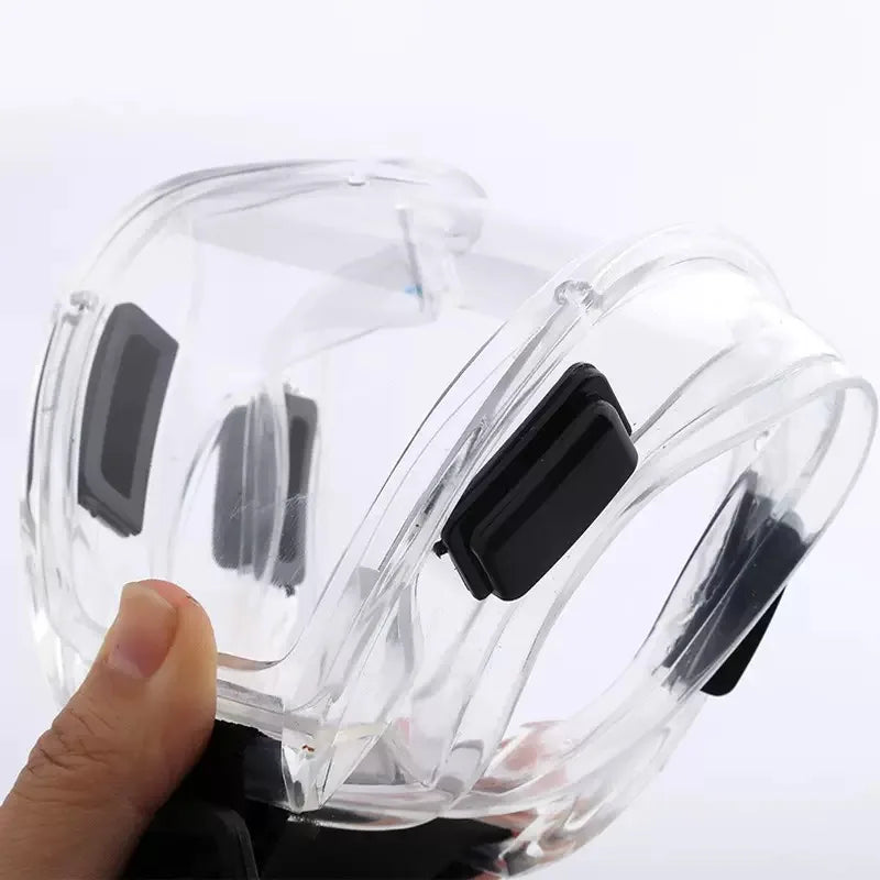 Safety Glasses - Splash-Proof, Dust-Proof & Sand-Proof Goggles, Adjustable Clear Eyewear for Cycling, Skiing and Sports Qme