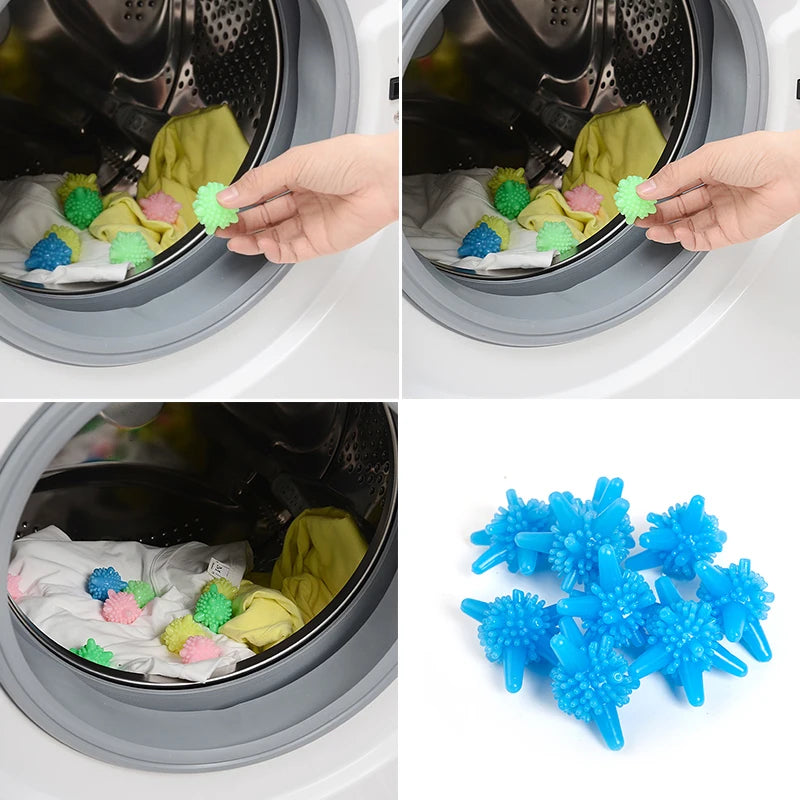 Clothes Softener Starfish Shape Solid Cleaning Balls About 4-5cmMagic Qme 10pcs