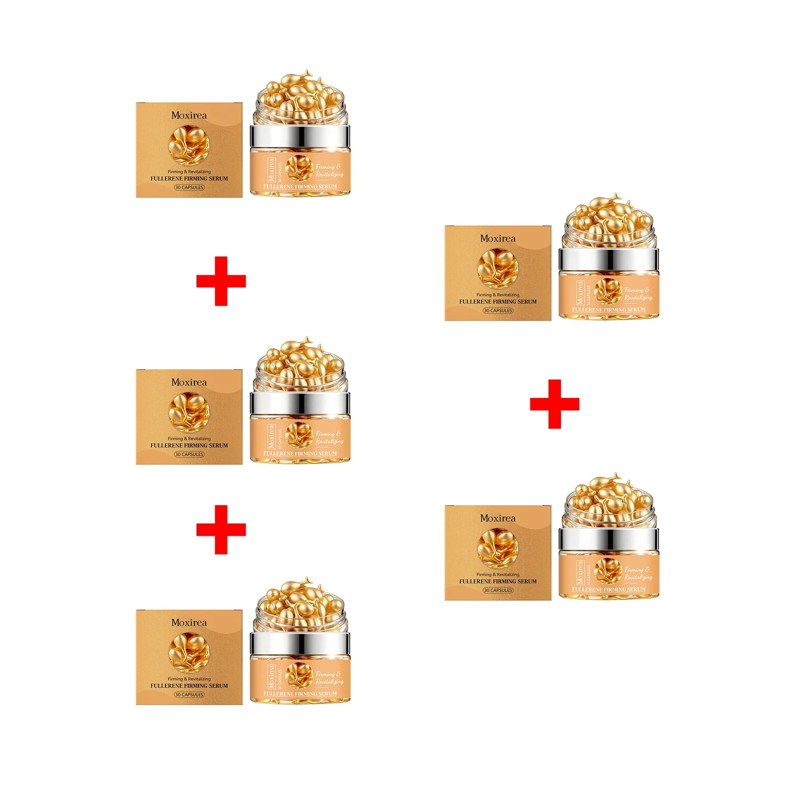 Moisturizing Firming Facial Essence Capsules Improve Rough Dullness Lighten Fine Lines Lift Outline Increase Collagen Face Serum Qme 5 Boxed