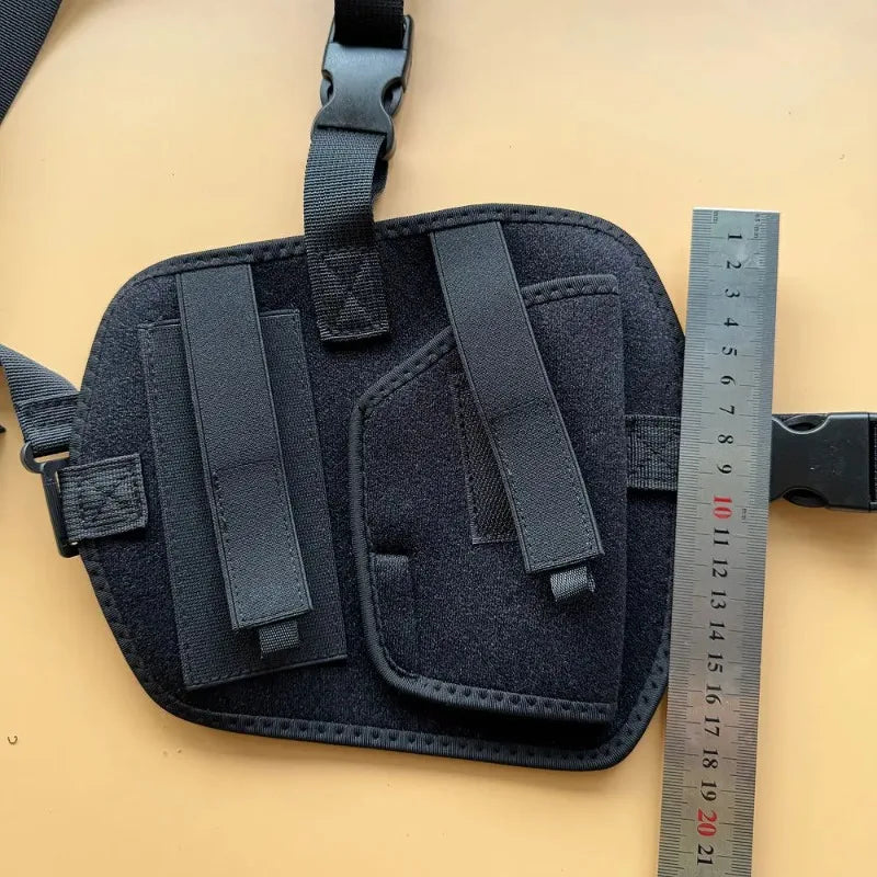 Outdoor Quick-draw Tactical 1911 Rifle Chest Holster Universal Hidden Qme