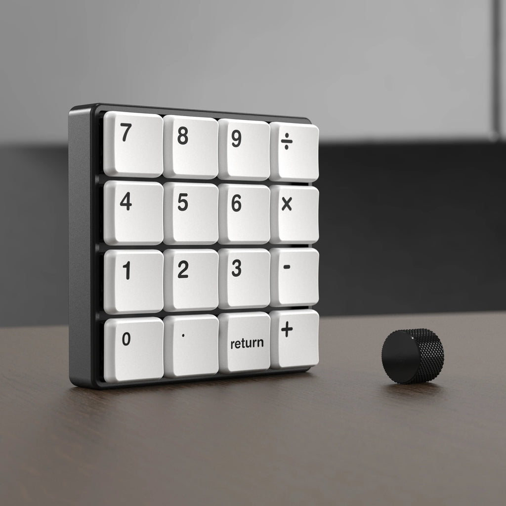 Wired Mechanical Mini Number Keypad16-Key Numeric Keypad Shaft Suitable for Finance, Business Keypad Laptop Digital Keyboard Qme