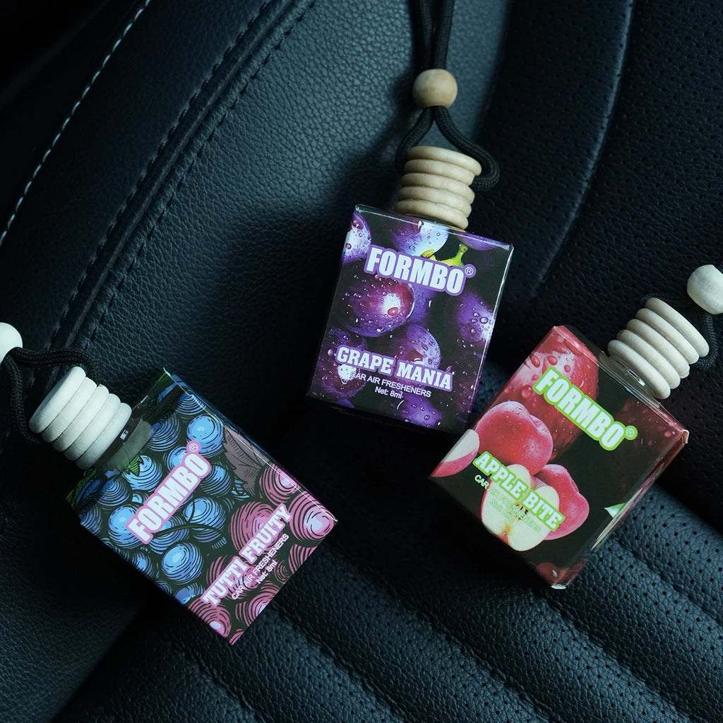 Sweet Fruit Car Perfume Lasting Light Fragrance Odor Removing Fresh Qme