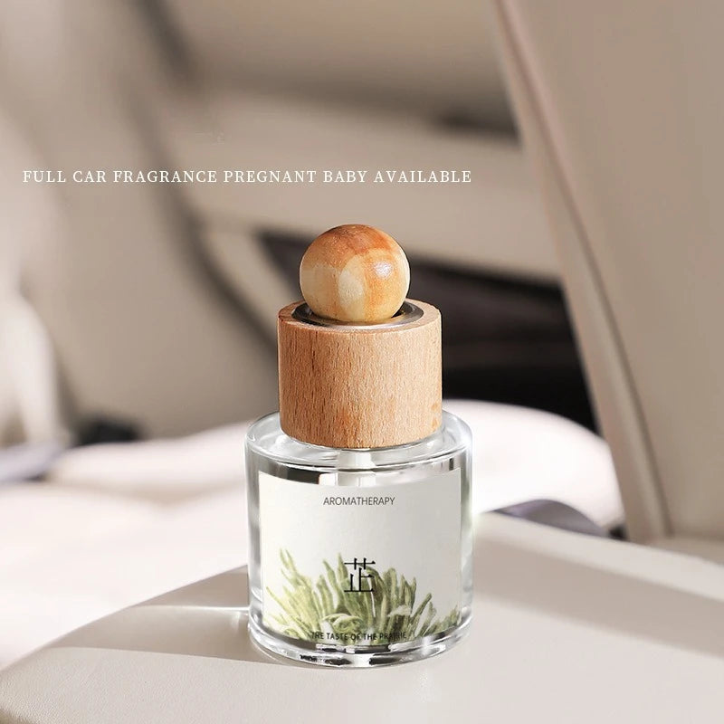 Sandalwood Car Air Freshener Natural Liquid Fragrance Long-lasting Qme