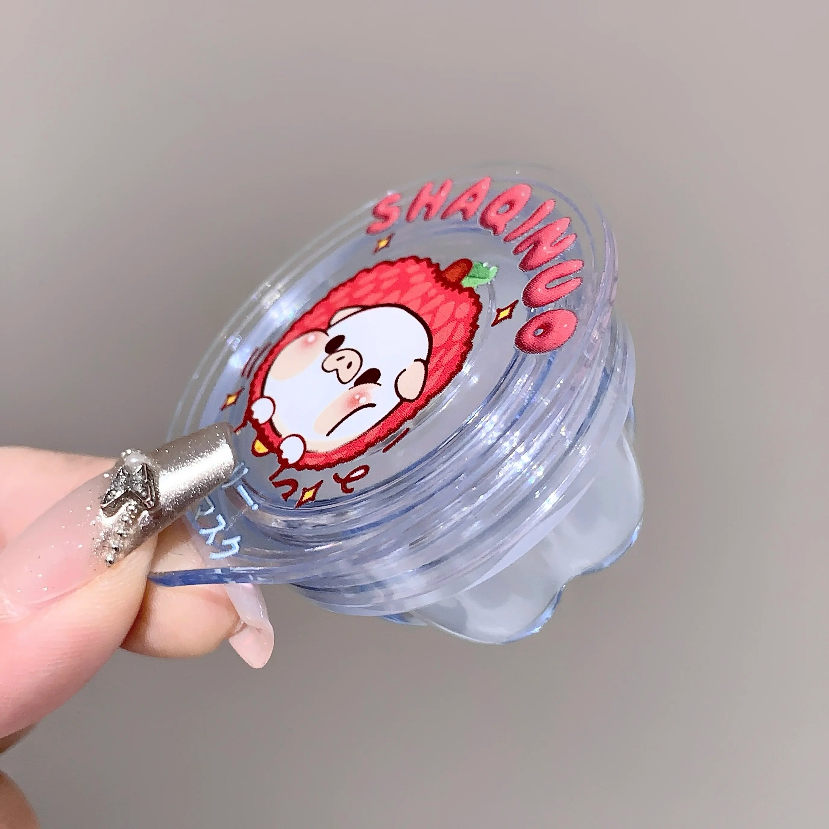 SHAQINUO Fruit Jelly Lip Mask Moisturizing Hydrating Nourishing Balm Qme