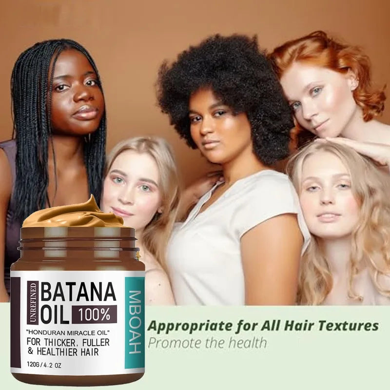100% Unrefined Batana Oil Hair Conditioner- Get Fuller, Thicker, Healthier Hair Conditioner Haircare Silky Hair Nutrition Qme
