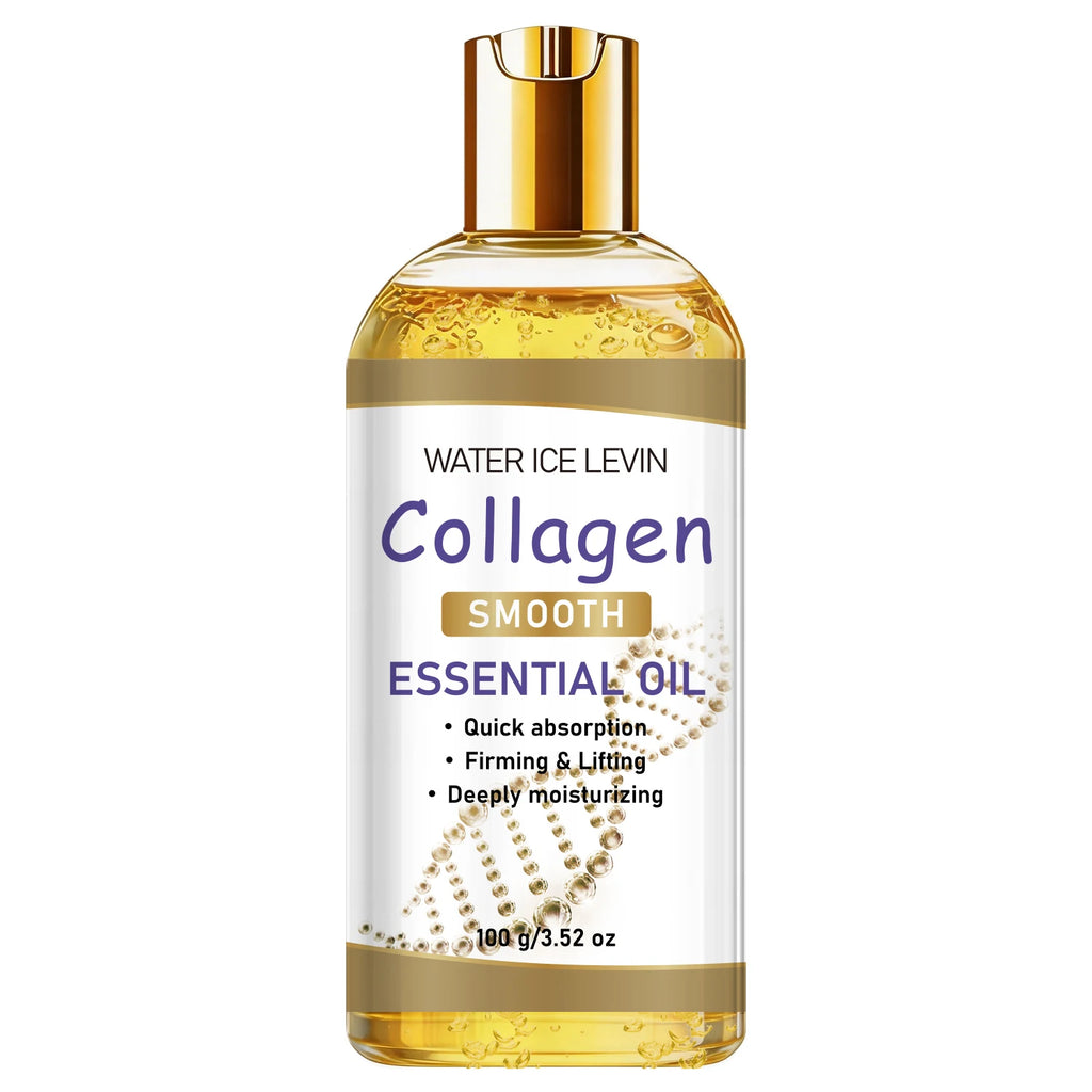 Moisturizing Collagen Body Oil, Firming & Lifting for Smooth, Healthy Skin Qme YELLOW 100g