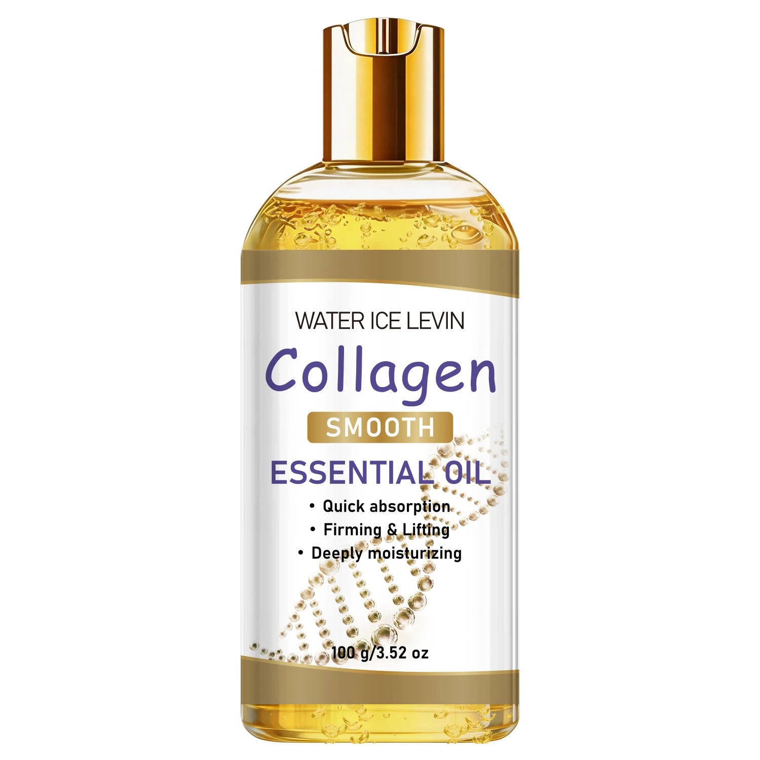 Moisturizing Collagen Body Oil, Firming & Lifting for Smooth, Healthy Skin Qme YELLOW 100g