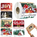 Christmas Labels Self-adhesive Cute Decals Tag Stickers Wrapping Qme Owl China Mainland 5x7.5cm