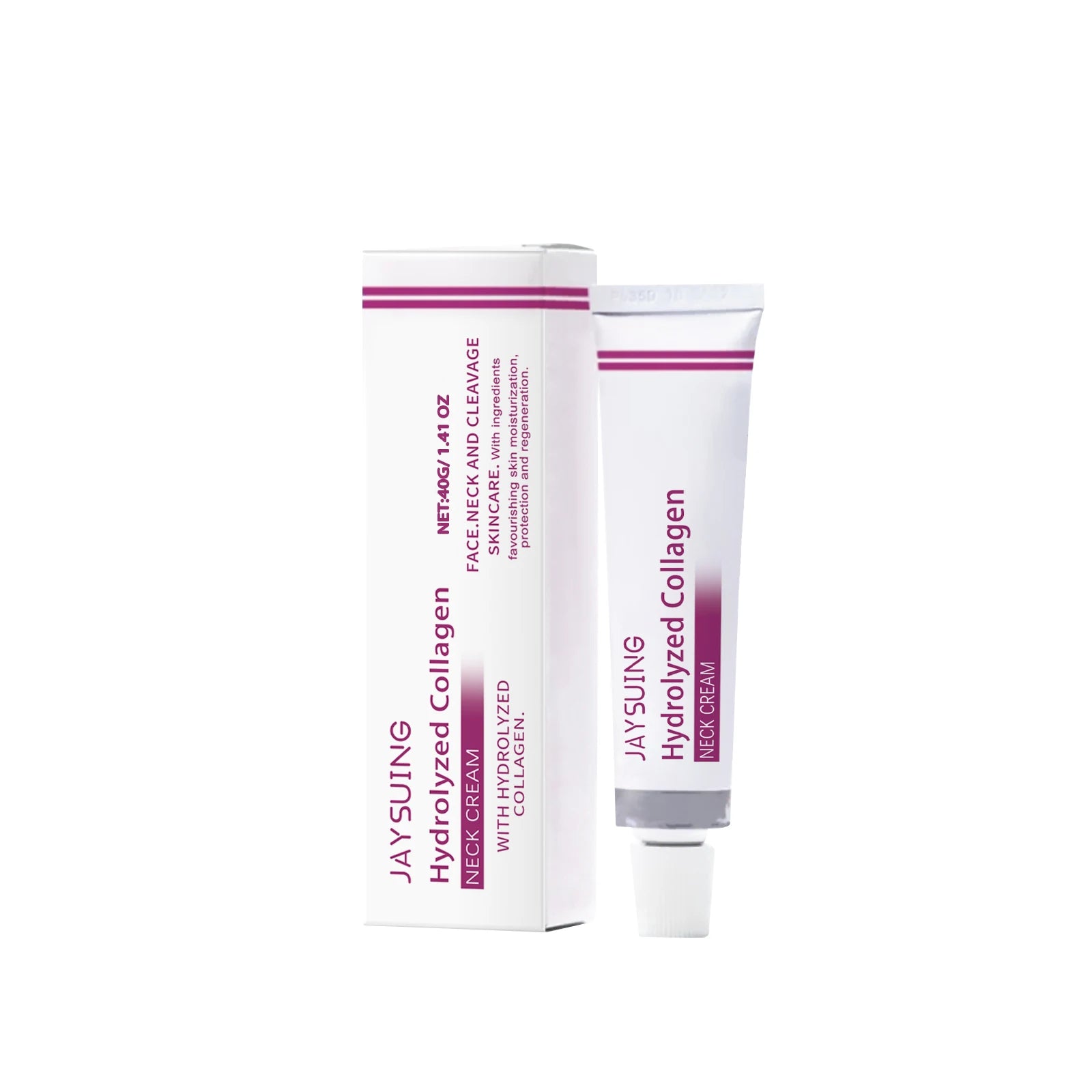 Hydrolyzed Collagen Neck Cream Eliminate Neck Fine Lines Firming Lifting Neck Remove Double Chin Rejuvenation Cream SkinCare Qme